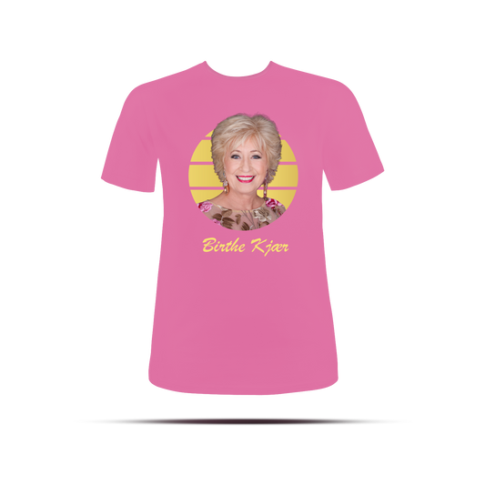 T-Shirt Pink m. Foto af Birthe Kjær